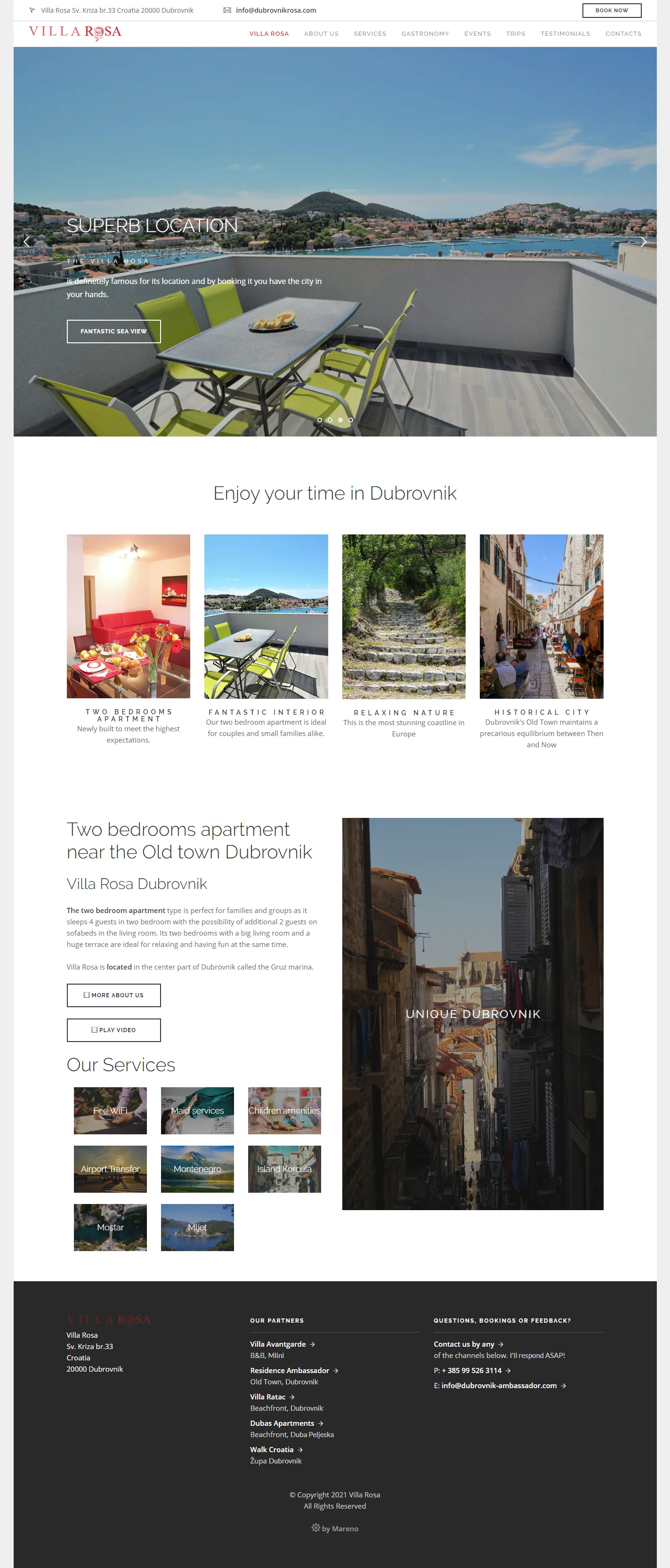 villa-rosa dubrovnik